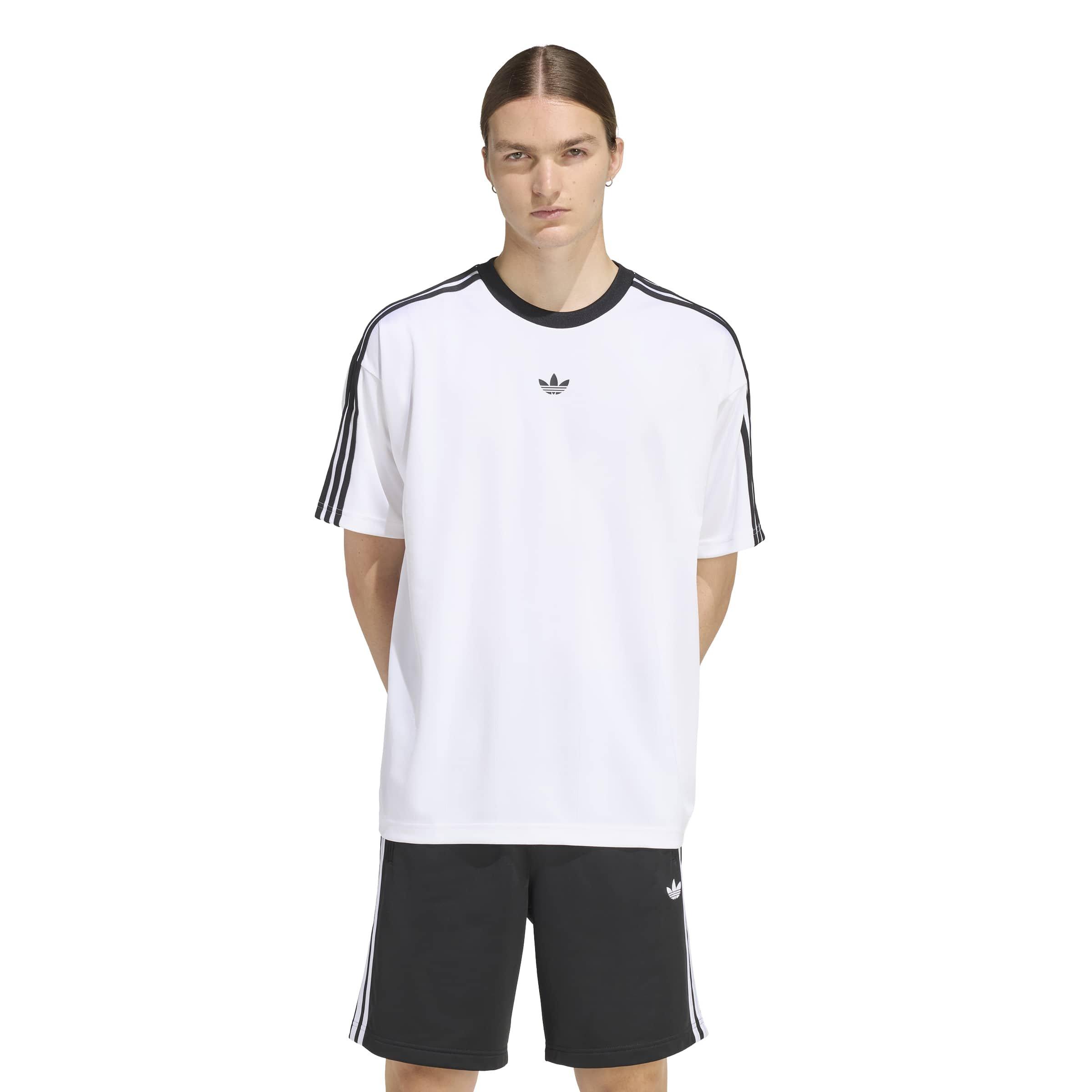adidas Originals Men's Adicolor Jacquard Jersey - White - WHITE